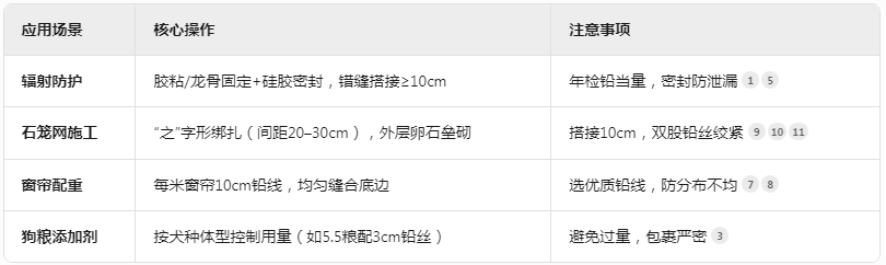 阿坝矩形配重铅砖